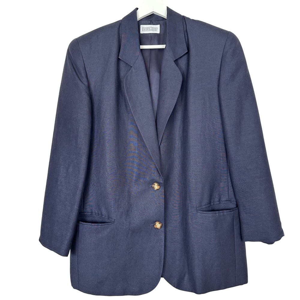 Vintage Navy Women’s Blazer Jacket by Pendleton